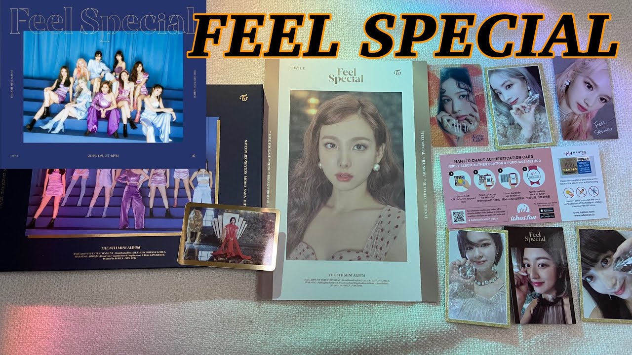 TWICE 8th Mini Album [Feel Special]- UNBOXING