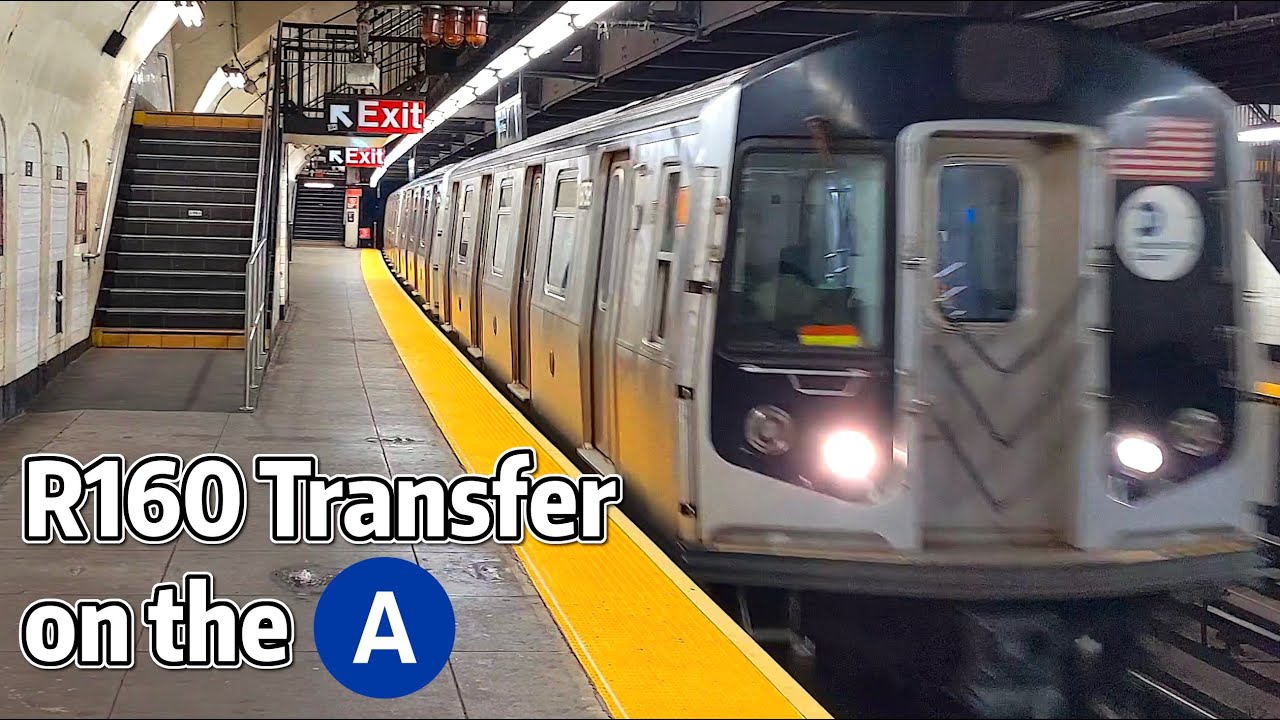 ⁴ᴷ⁶⁰ R160 Transfer to 207th Street Yard
