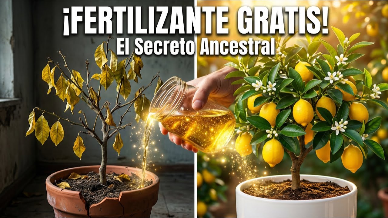 ¡No Compres Fertilizante! Este Líquido Ancestral Revive tu Jardín GRATIS