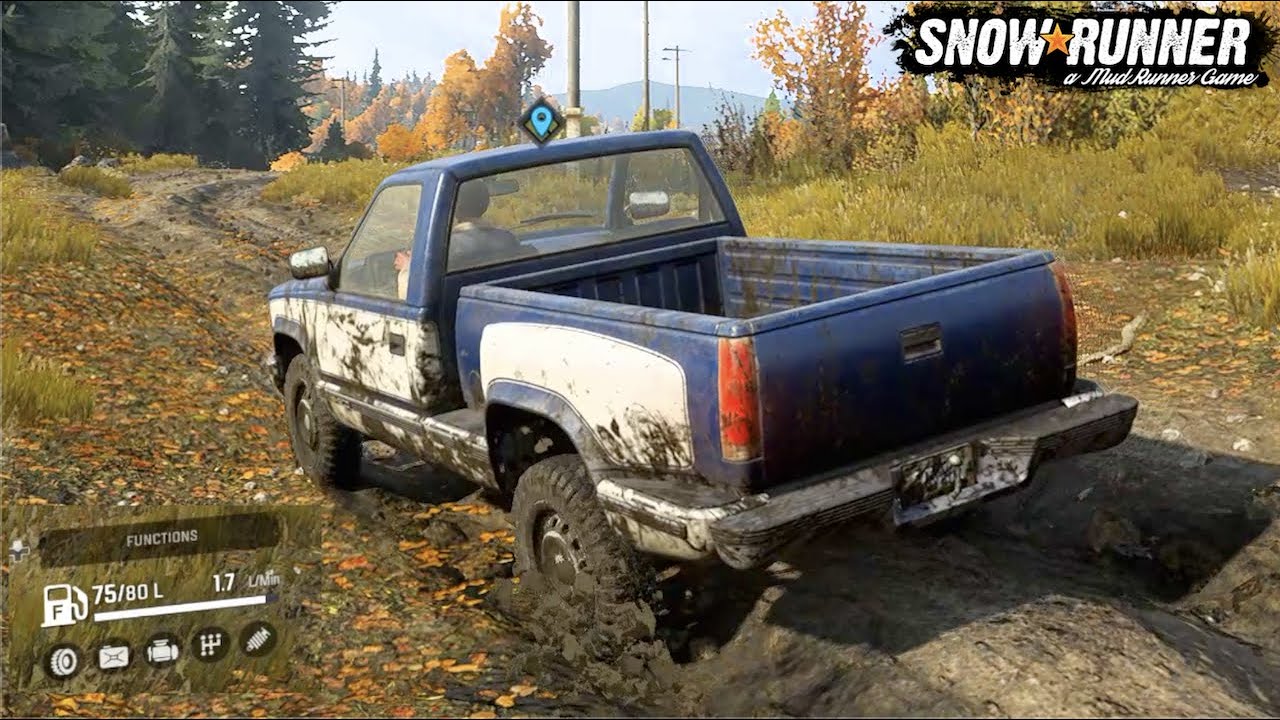 SnowRunner PC NEW GAME Ep1!! Getting To Alaska..ITS DEEP!! (First Impressions)