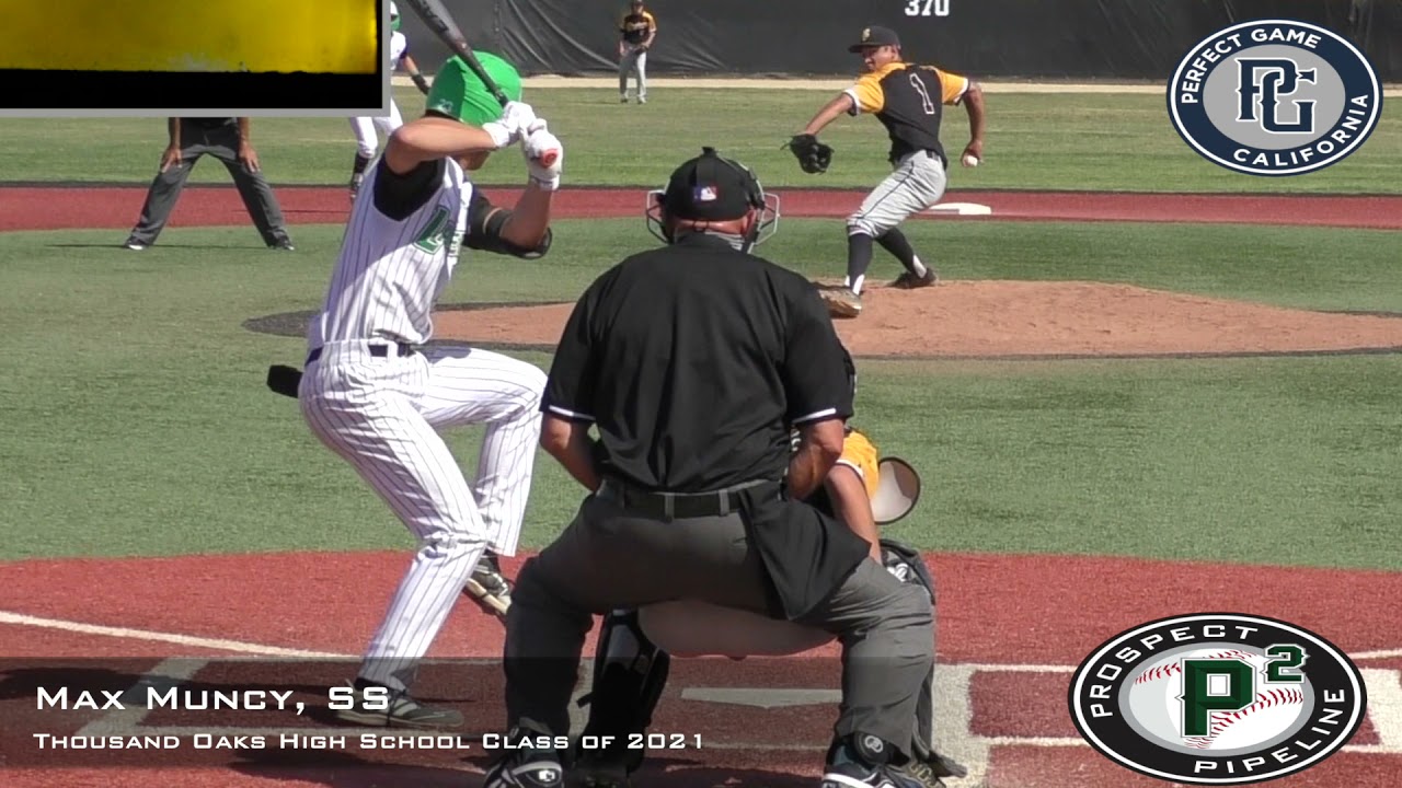 Max Muncy Prospect Video, SS, Thousand Oaks High School Class of 2021 Fielding, Game AB's vs NP