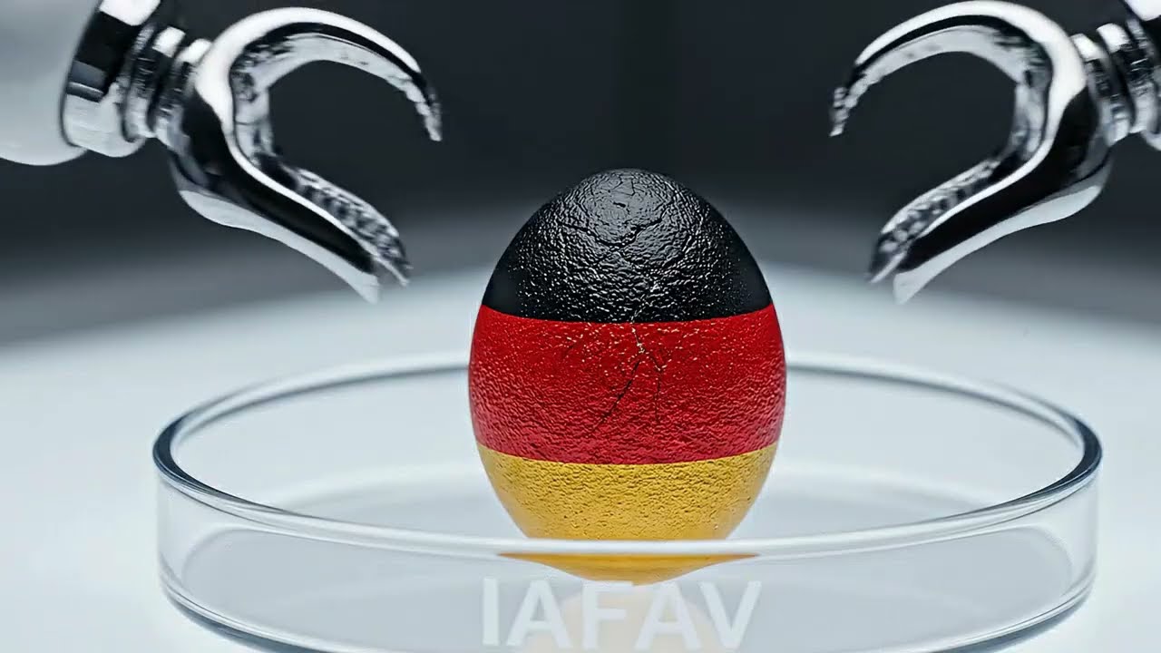 National Animals Hatching from Flag Eggs in a Petri Dish