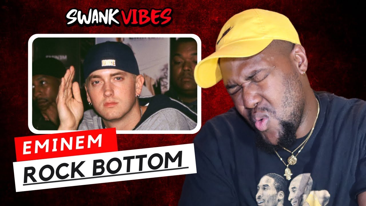 100% RELATABLE😮‍💨 - EMINEM | ROCK BOTTOM (Reaction)