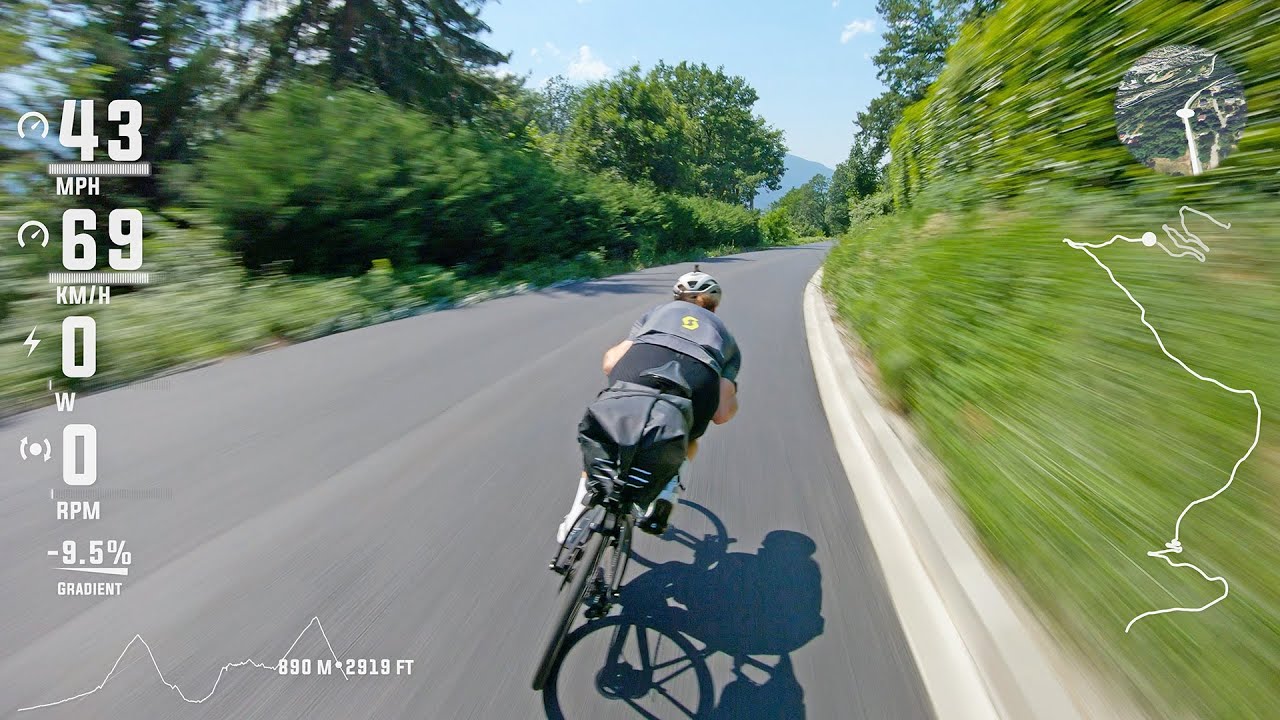 Brand New Tarmac on the Col du Chioula descent (France) | Full Gas Bike Touring