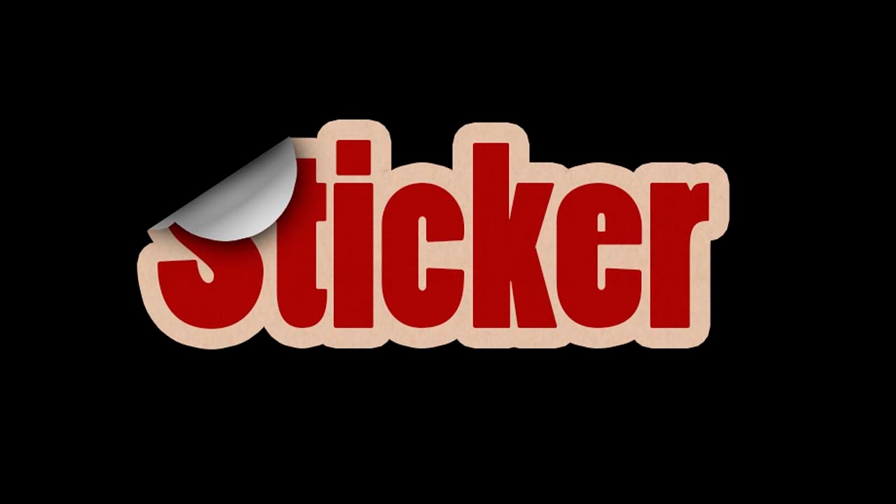 Como Hacer Un Texto Sticker/Calcomania En Photoshop CC