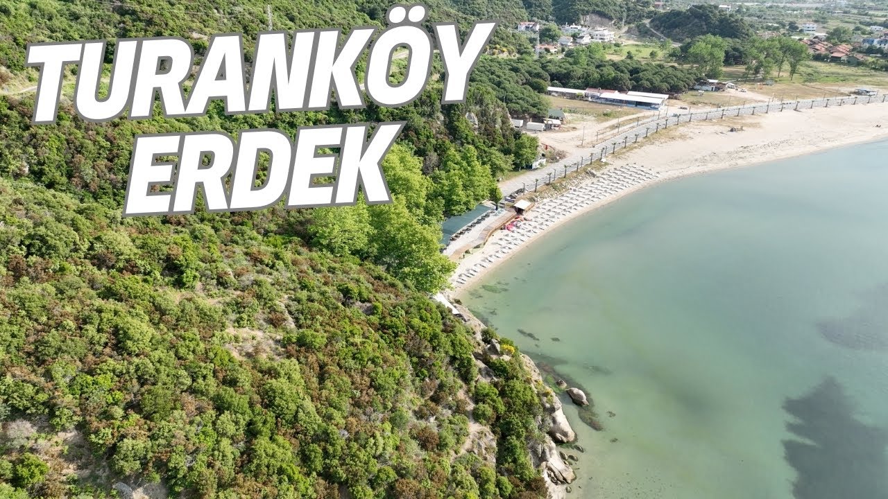 Turanköy, Erdek 📌 Balıkesir'in en güzel köyünü birlikte havadan gezelim ❤️