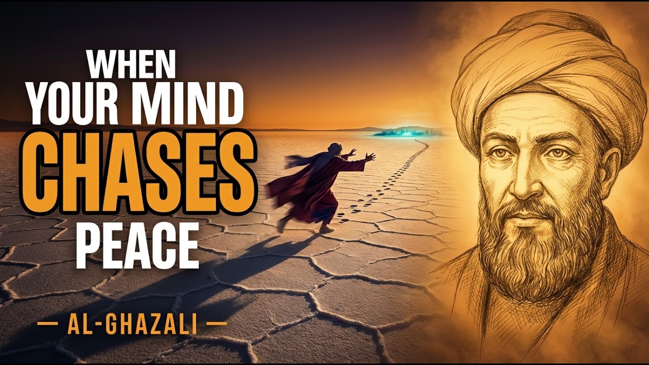 What Al-Ghazali Saw When Your Mind Chases Peace (Most Never Notice This)