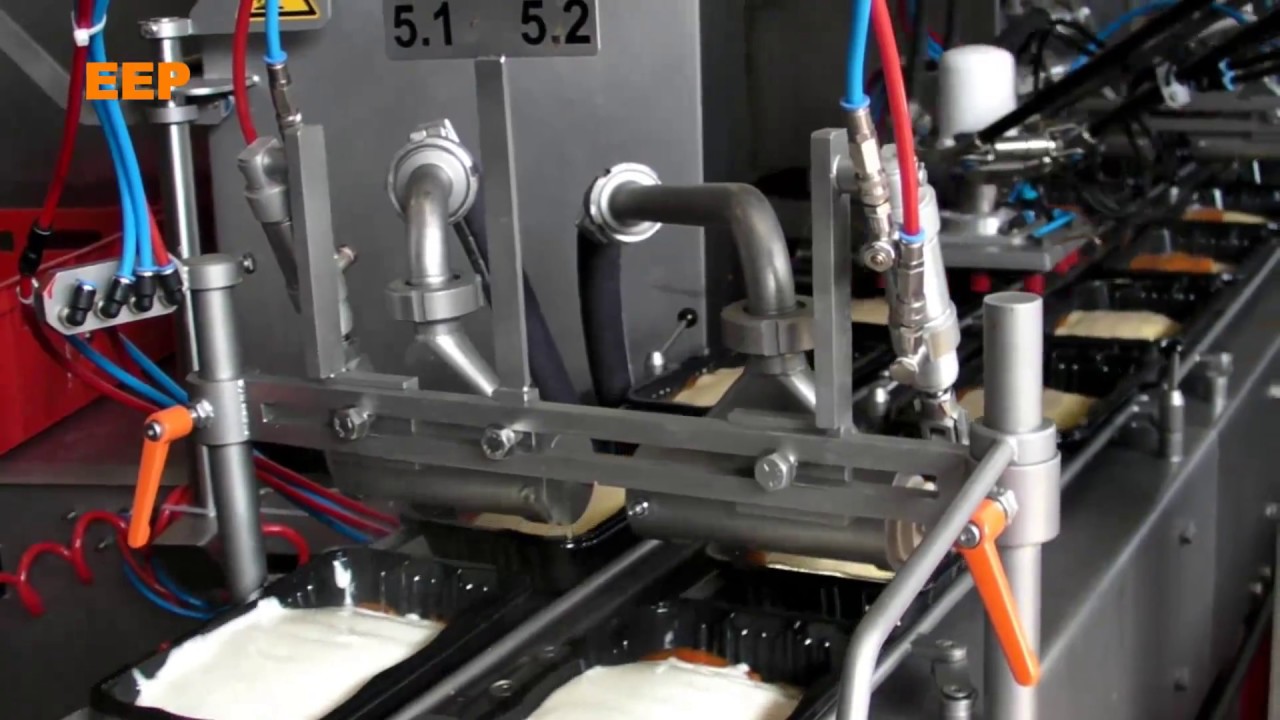 Roboter produzieren Lasagne