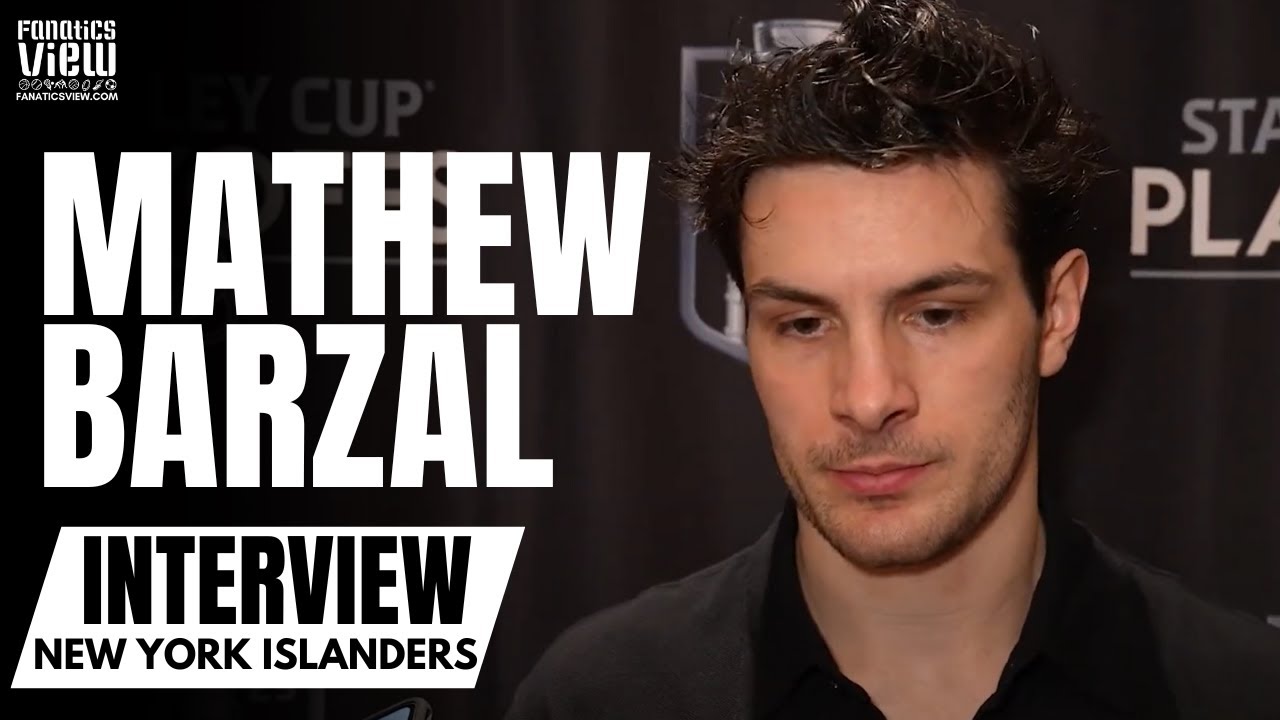 Mathew Barzal Reacts to New York Islanders vs. Carolina Hurricanes Series & Playing With Bo Horvat