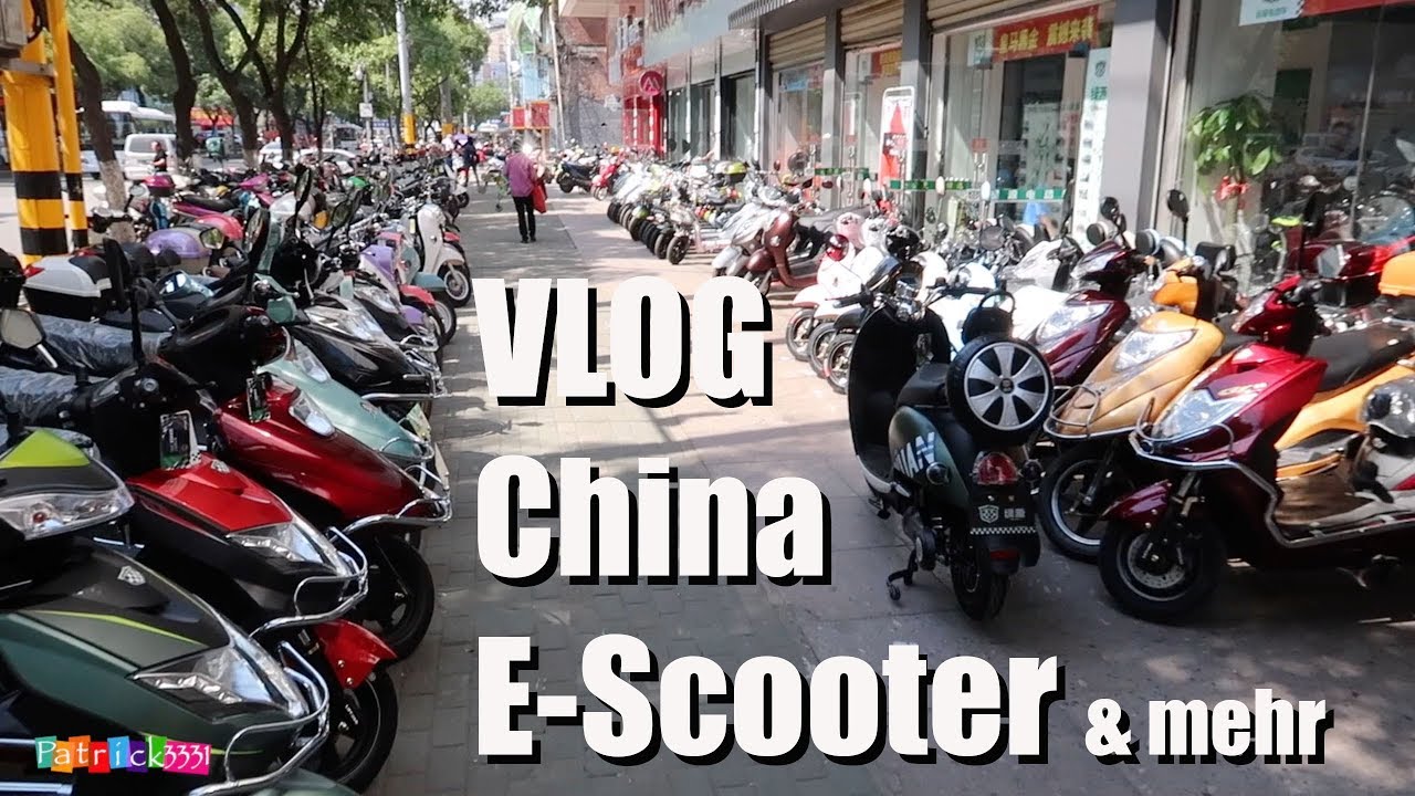 E-Scooter in China & mehr | Throwback Thursday China VLOG 2K17