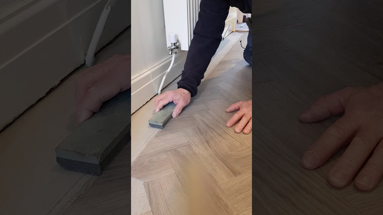 Amtico Spacia herringbone backfill