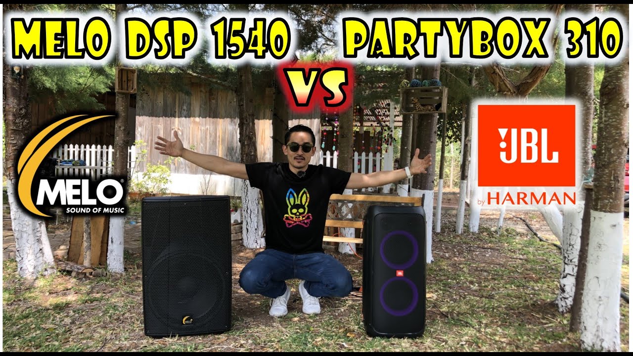 PARTY BOX 310 VS MELO DSP 1540 || GUERRA DE SONIDO ¿CUAL ES MEJOR PARA UN LUGAR CERRADO O ABIERTO