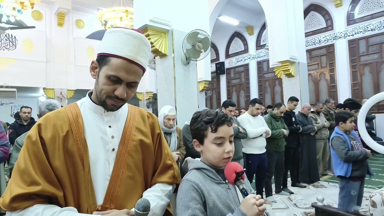 الطالب الصغير / عبد الرحمن الرفاعي  يؤم المصلين في صلاة الشفع / الليلة ٢٤ / رمضان ١٤٤٧ ه 🌙🎈