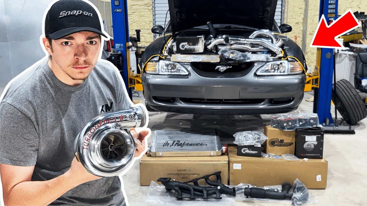 BOOSTING THE SN95! Unboxing 94-95 On3 Performance Turbo Kit!