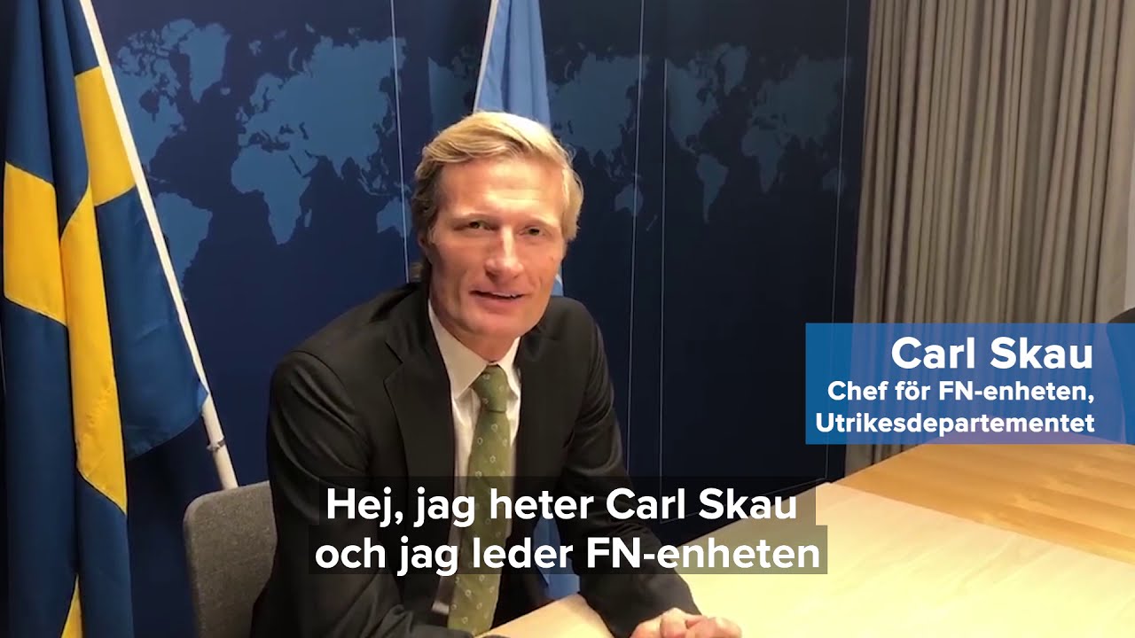 Globala utmaningar kr&auml;ver globalt samarbete