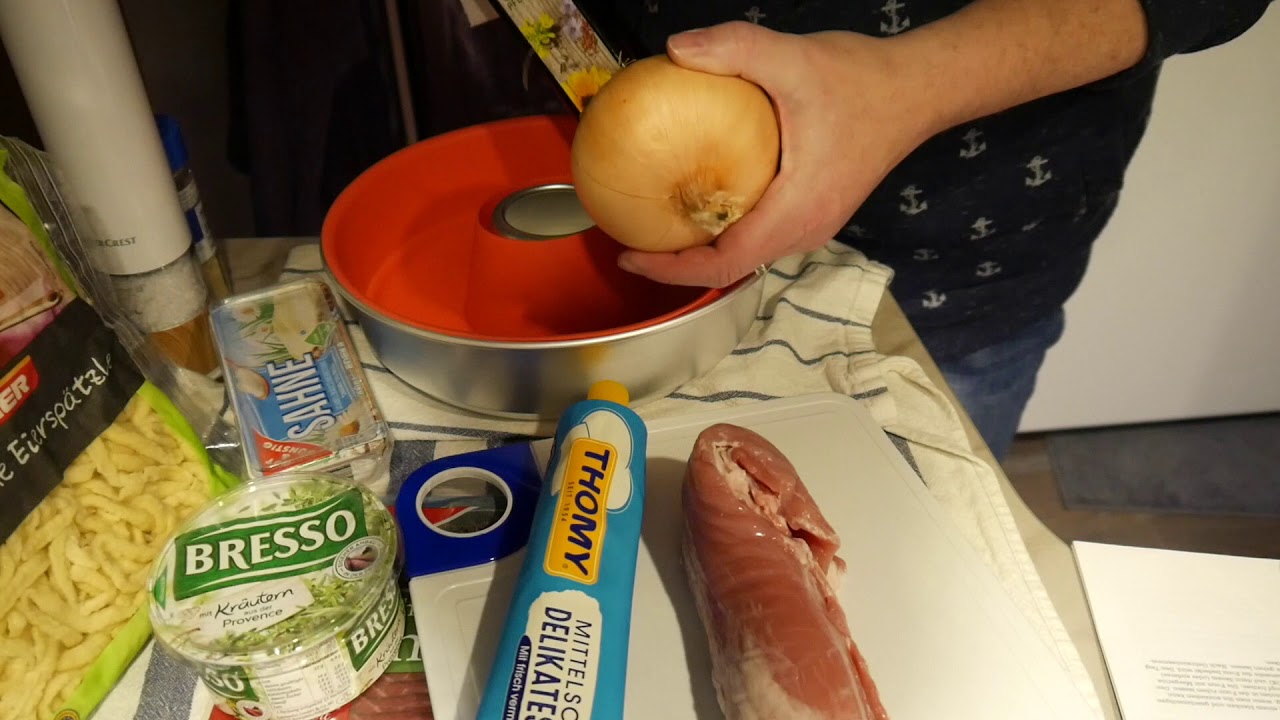 Kochen mit dem Omnia - Schweinefilet