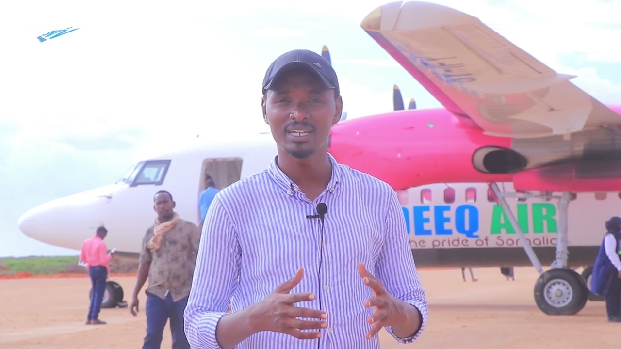 Madaxweynaha Galmudug ayaa xarigga ka jaray garoonka diyaaradaha ee degmada Baxdo.