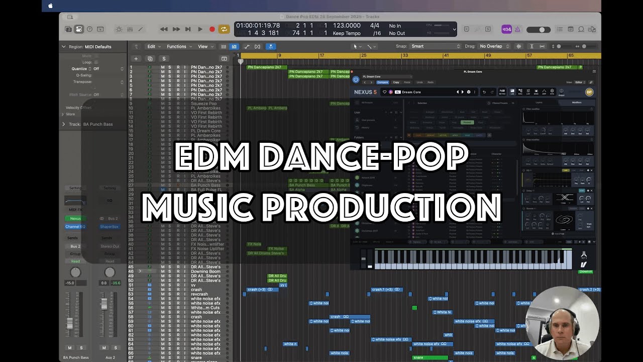 EDM Dance Pop Music Production Tutorial | Music Lesson for Beginners | Nexus 5 Best Synth ?!