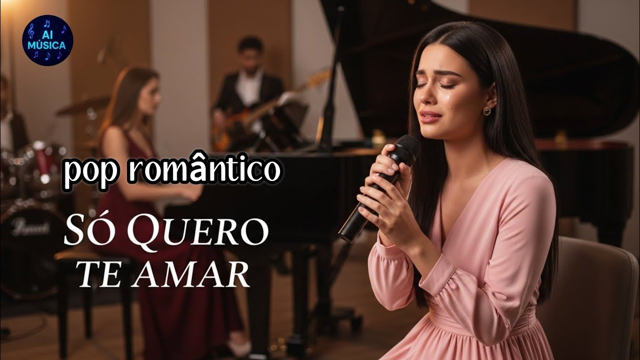 pop romântico só quero te amar música IA 