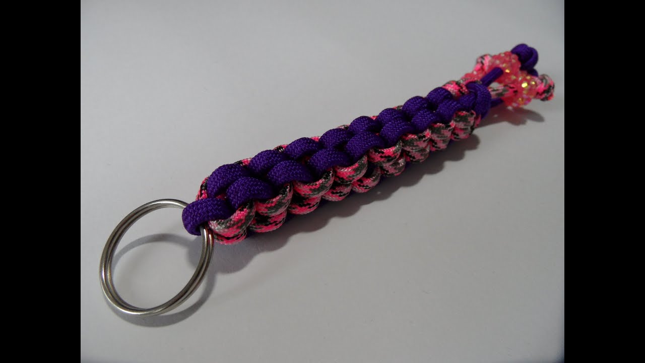 Sleutelhanger van paracord