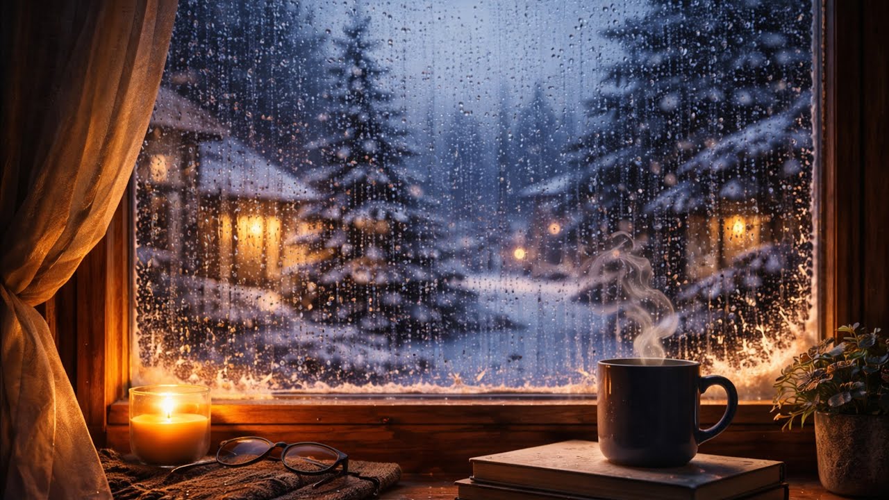 Luka LoFi – 1 Hour Winter Rain LoFi Mix | Cozy Rainy Beats for Study & Relaxing 🌧️❄️