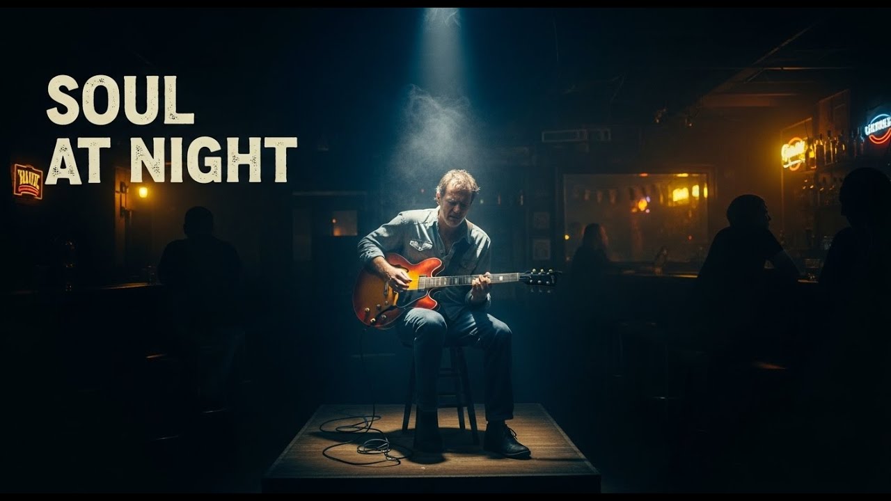 Midnight Chicago Blues – 60s Soul Guitar Vibes