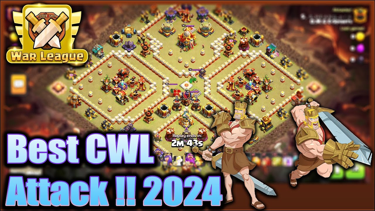 WOW!! Best CWL Attack Max TH16 - Ground & Air Strategy Skill in Clash of Clans