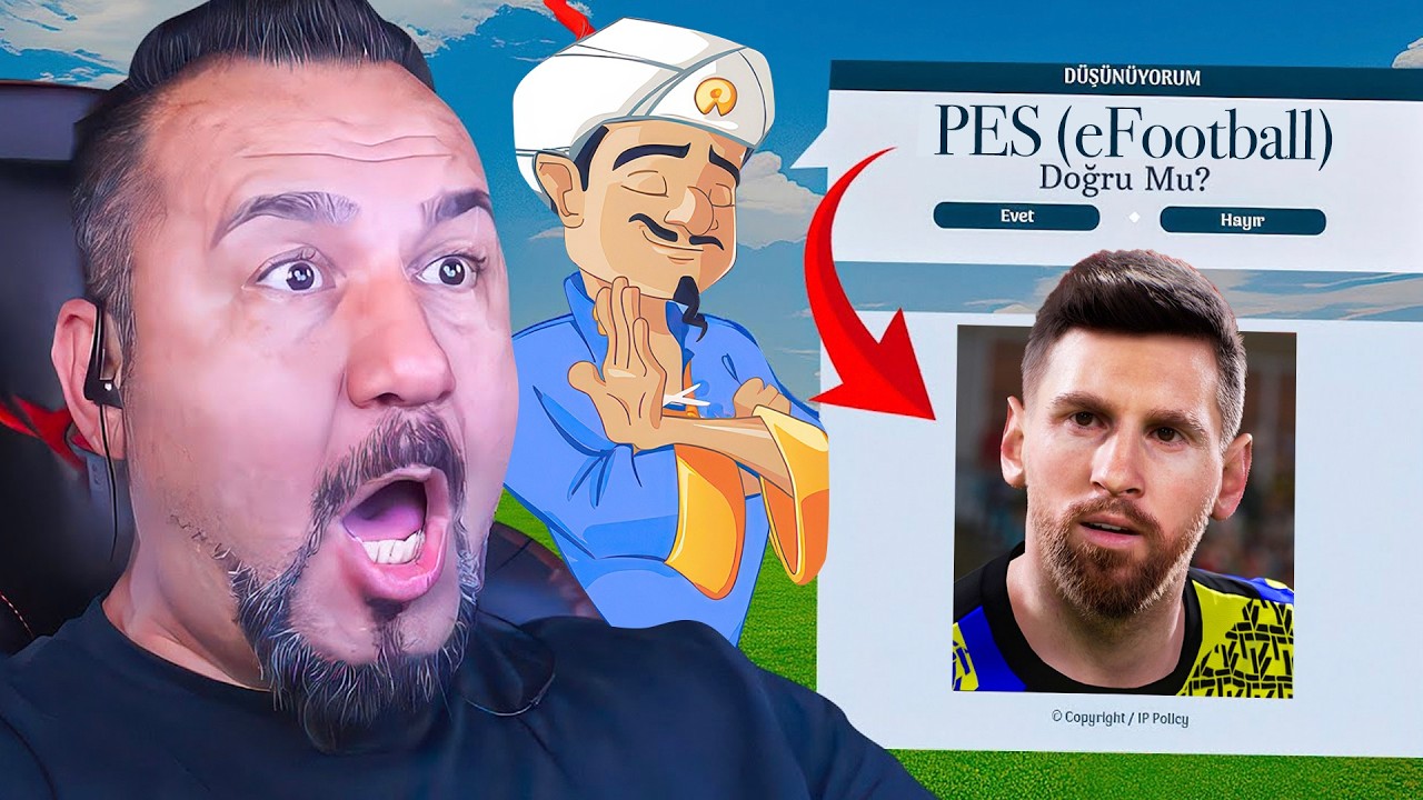 AKINATÖR PES Mİ? FİFA MI? OYUNLARI SORDUM
