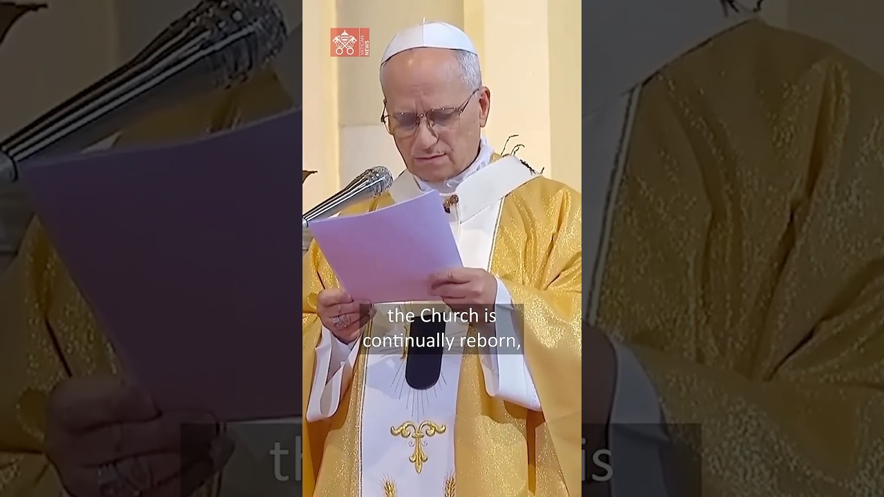 Pope at St. Augustine&rsquo;s Basilica: 'Christ invites us to renew our lives completely'