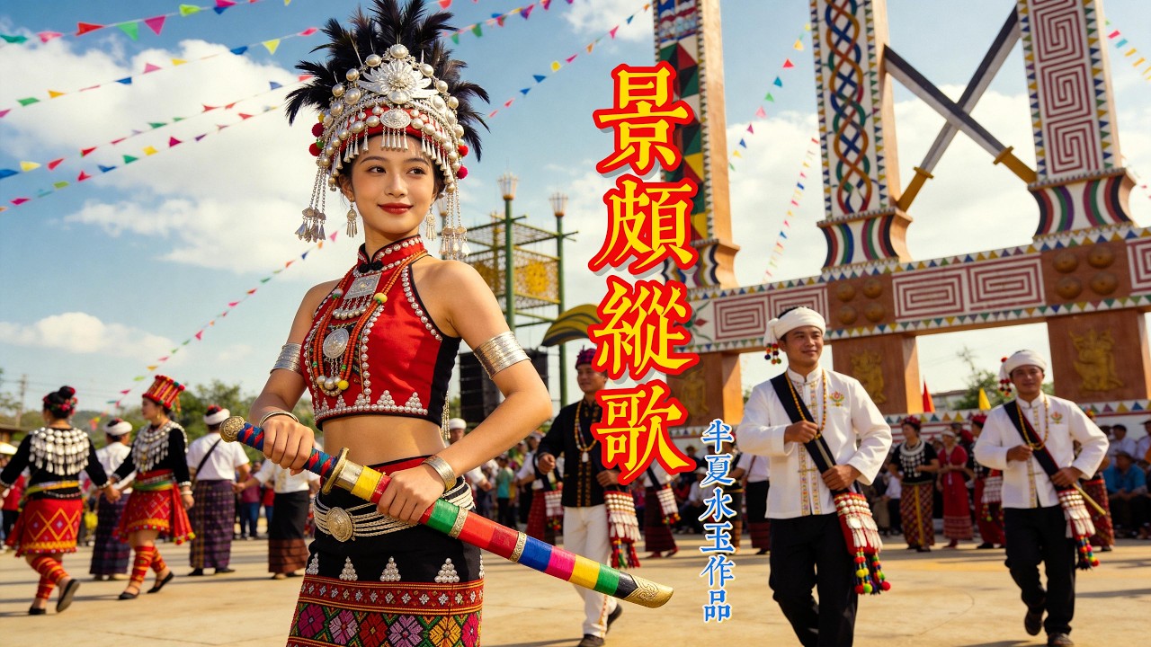 景颇目瑙纵歌进行曲