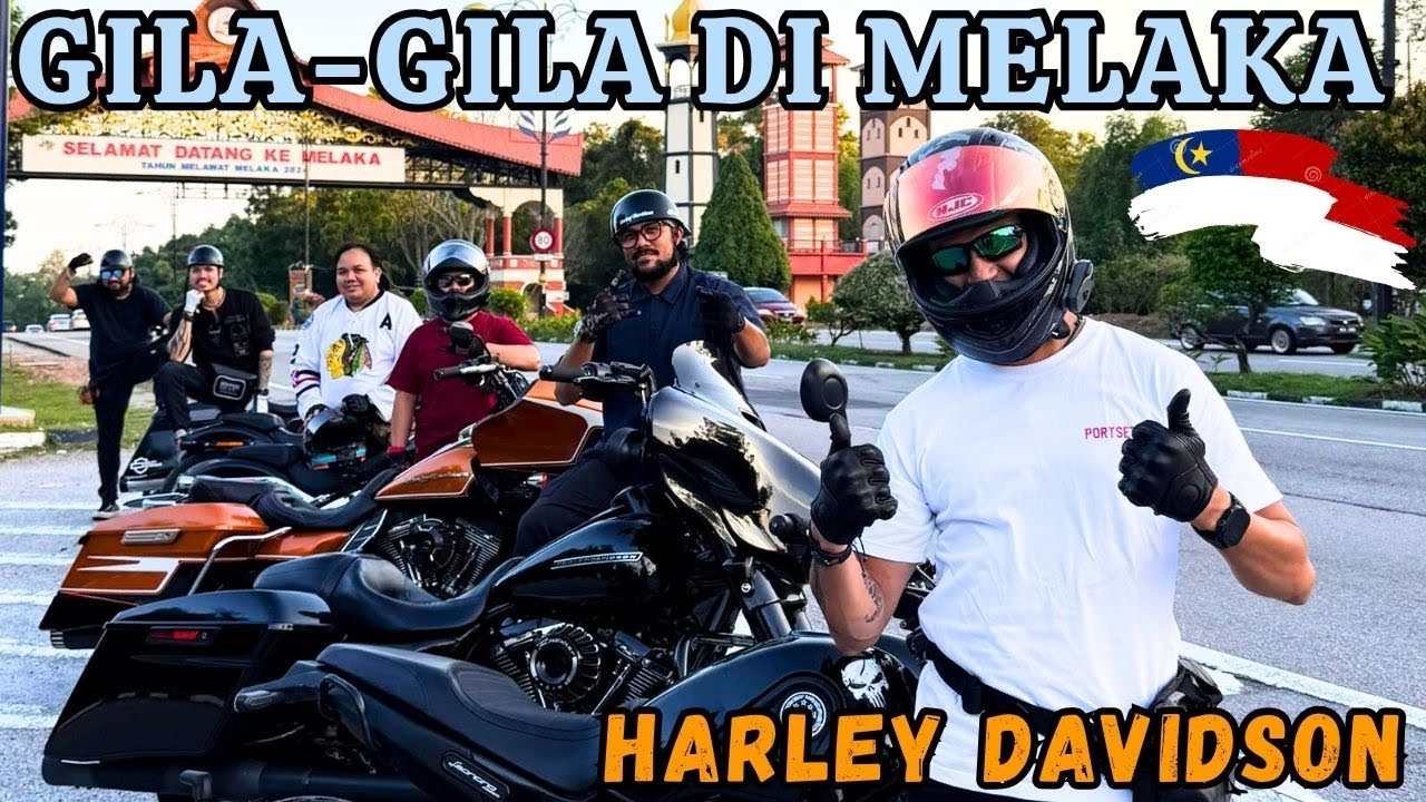 #RPM | Gila-Gila di Melaka #HARLEYDAVIDSON | Russell's Power Machine #harleybreakout