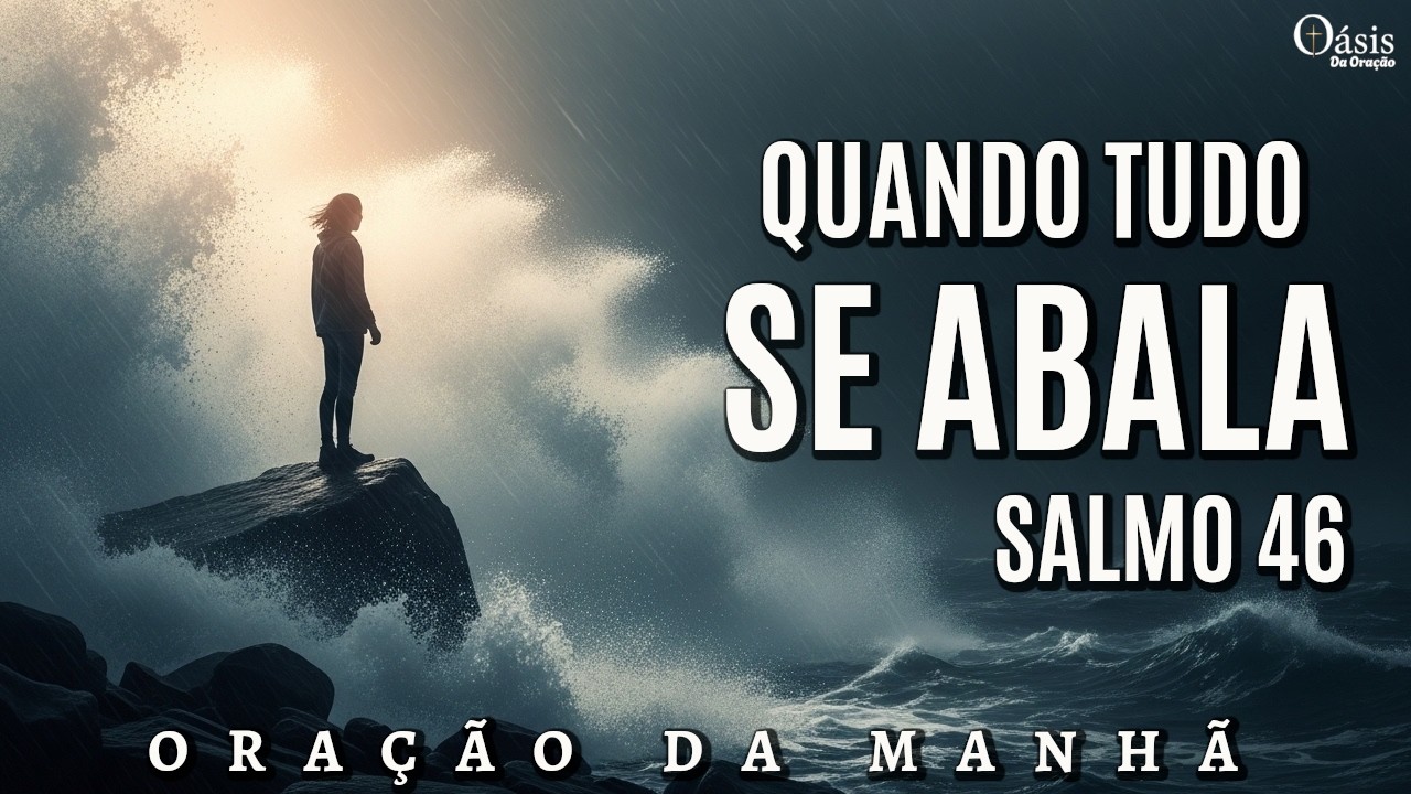 Encontre a Paz em meio a ansiedade, Deus é o teu Refúgio | Oração da Manhã