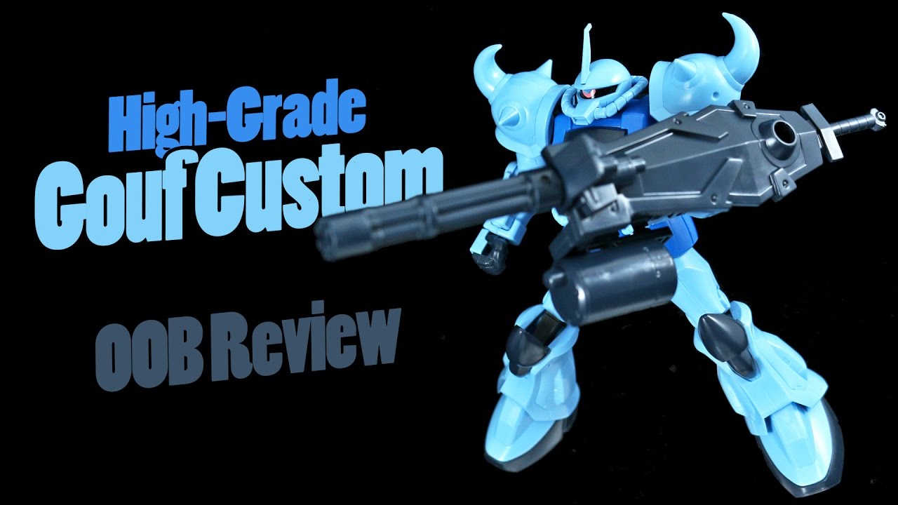 1161 - HG Gouf Custom (OOB Review)