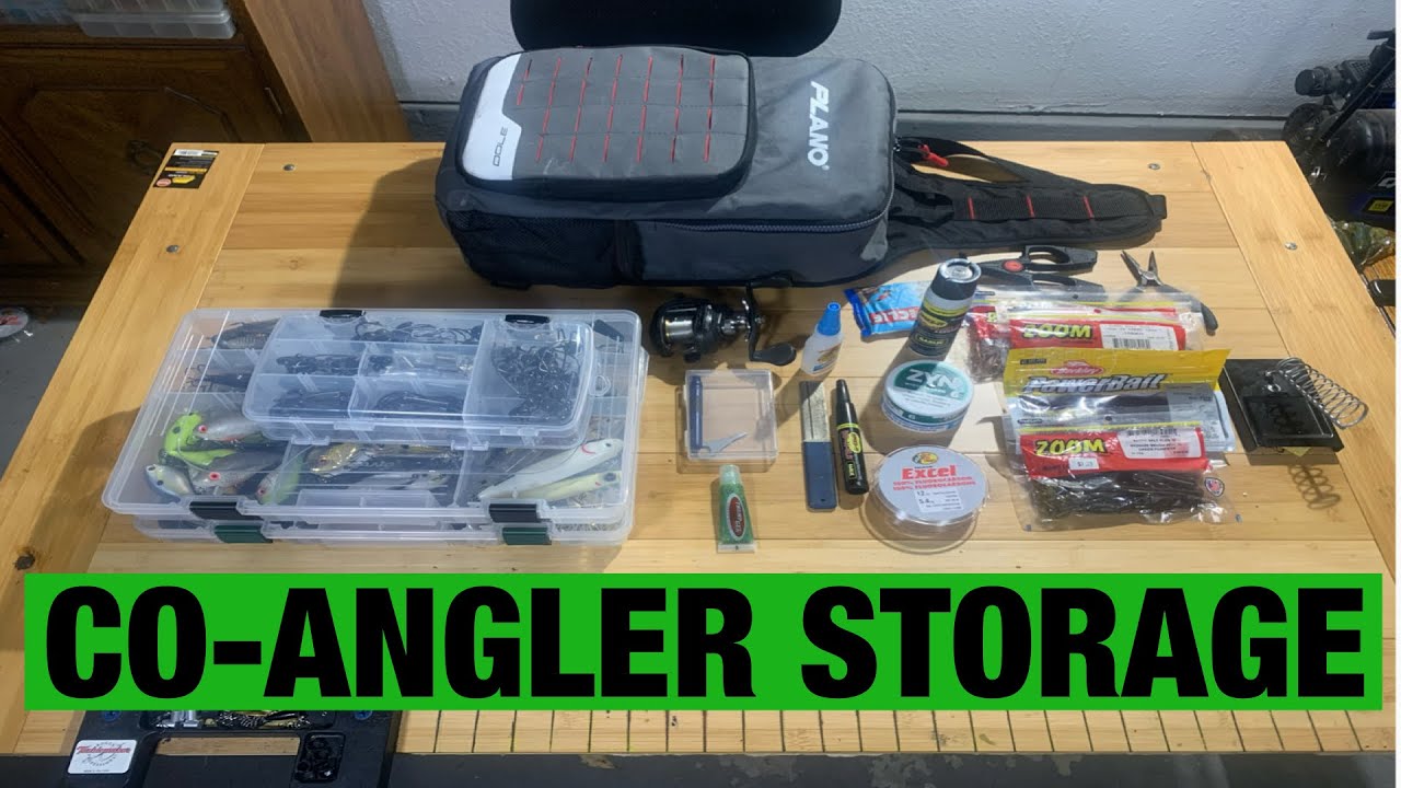 HOW TO PACK A TOURNAMENT TACKLE BAG FOR A CO ANGLER