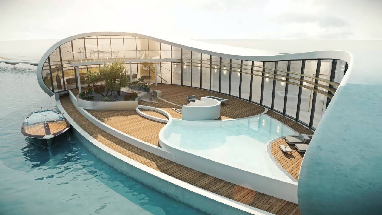 New Living on Water   - exclusive, architectural high-standard, luxurious floating residence