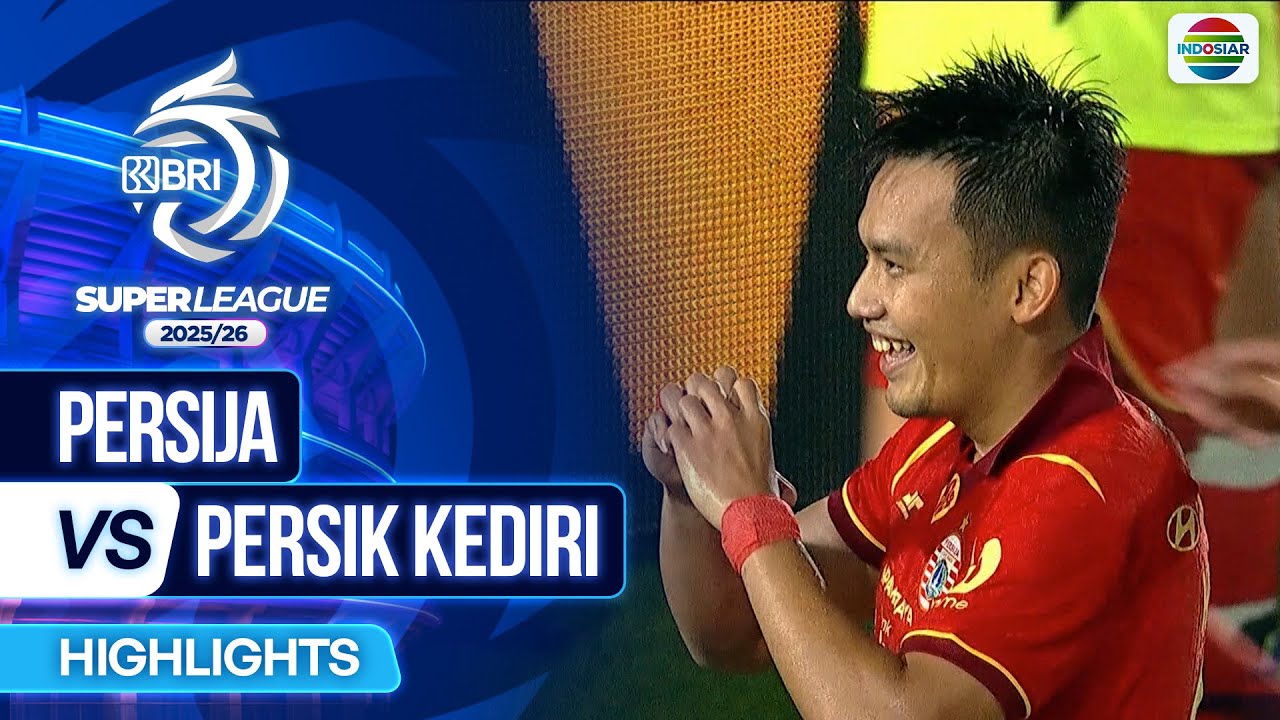 Persija VS Persik Kediri - Highlights | BRI Super League 2025/26