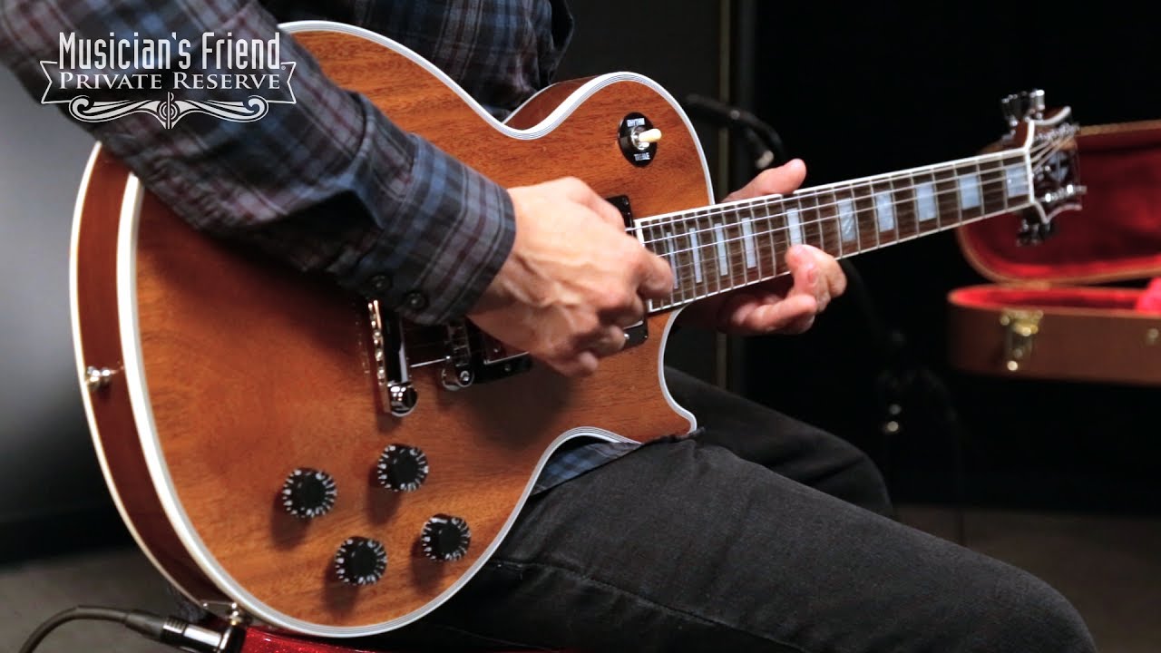Gibson Custom Les Paul Custom Mahogany Top Electric Guitar