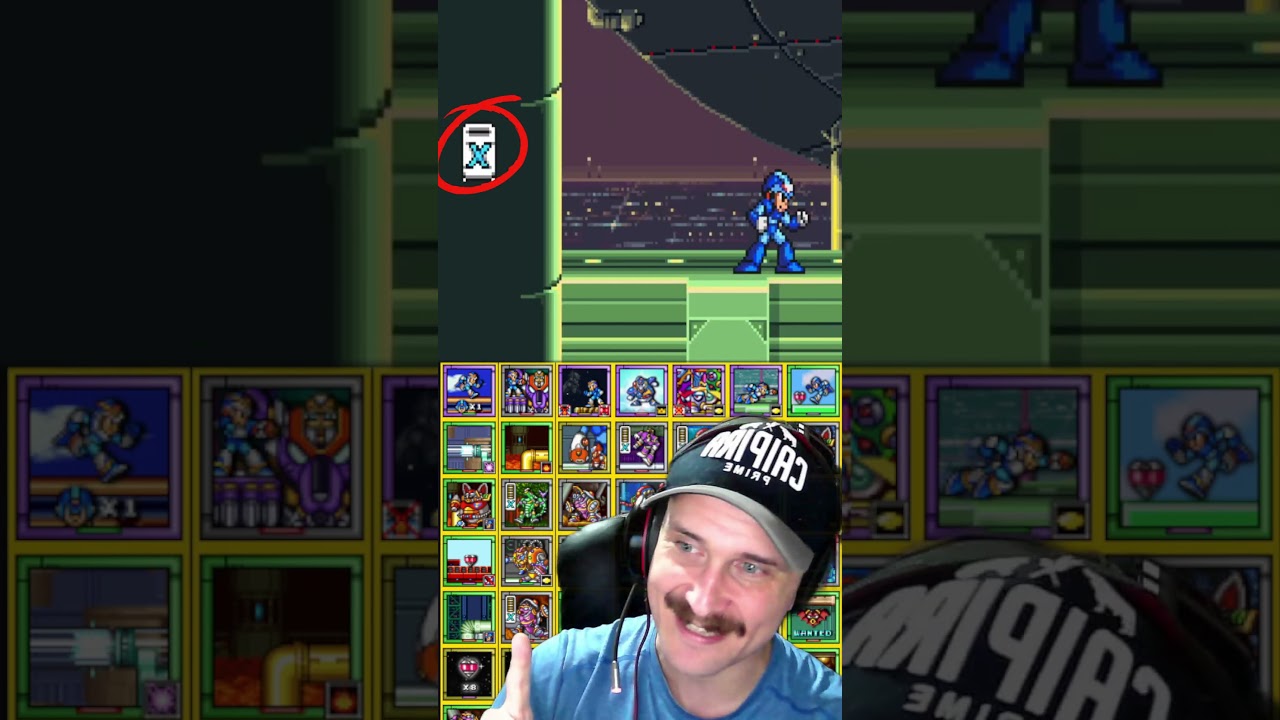 O código "SECRETO" do MEGA MAN X! 