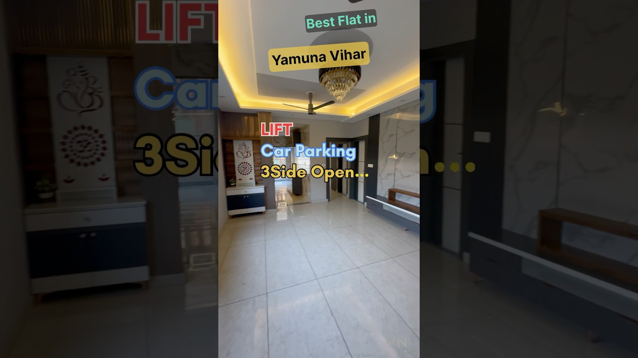 Best Flat in Delhi Yamuna Vihar #shorts #trending #ytshorts