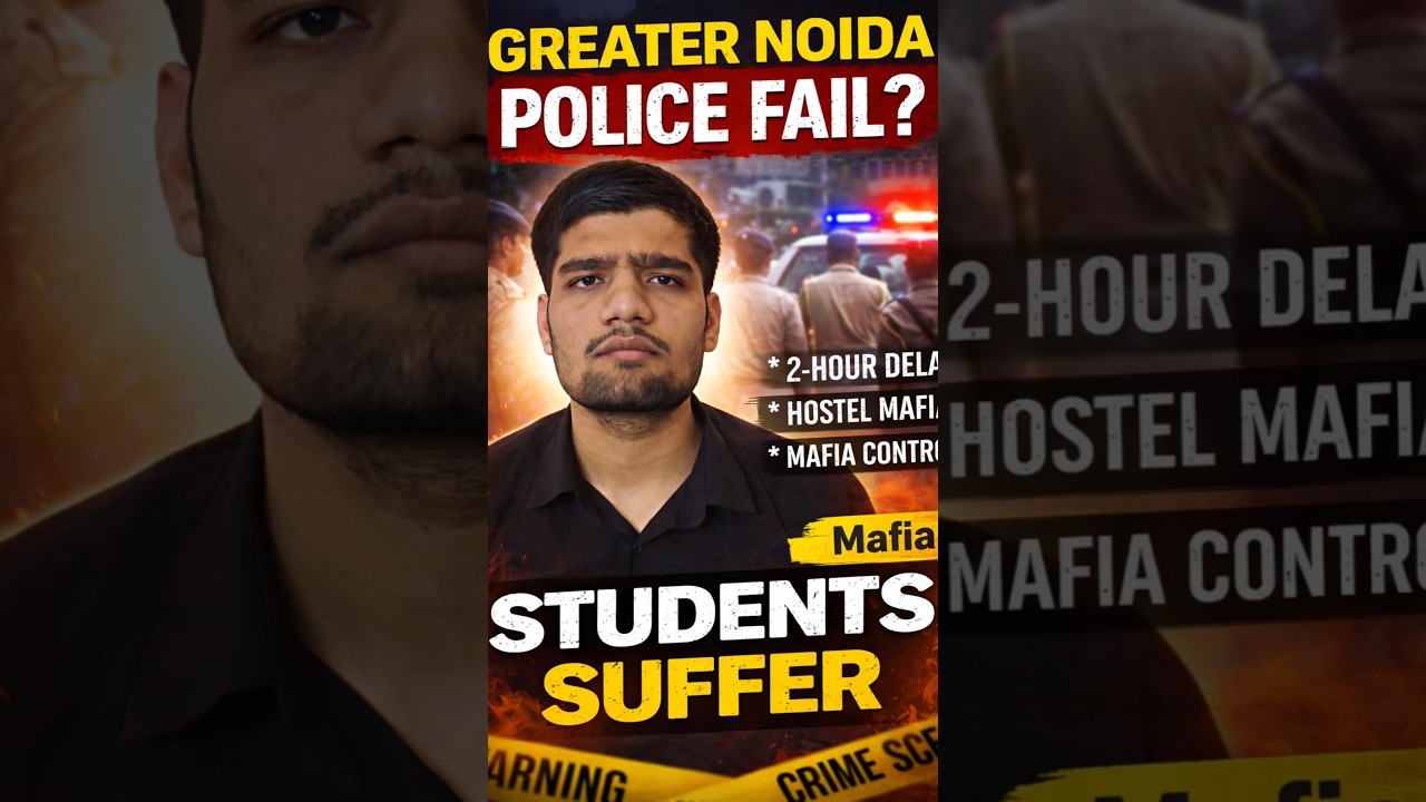 Greater Noida Police Failure? | Udit Case Raises Serious Questions | Hostel Mafia Exposed