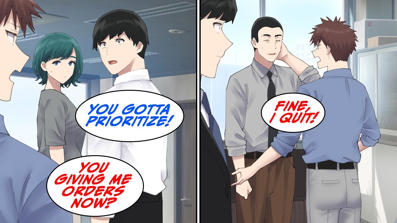 This new guy joined our company, but then... [Manga Dub]