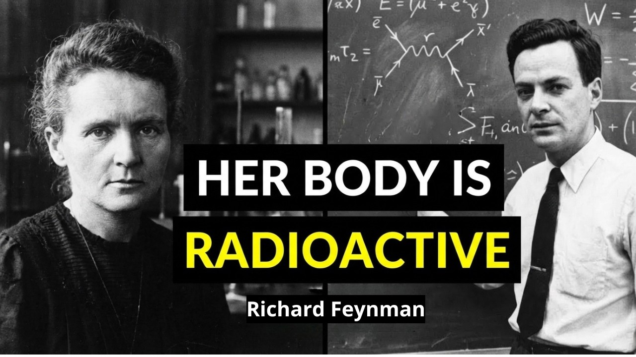 Richard Feynman Reveals Why Marie Curie's Body Is The Most DANGEROUS On Earth
