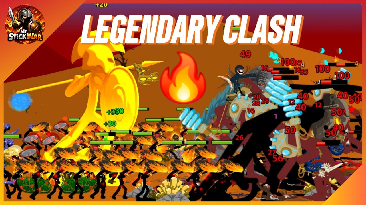 Epic Stick War Battle | Legendary Clash 🔥🗡