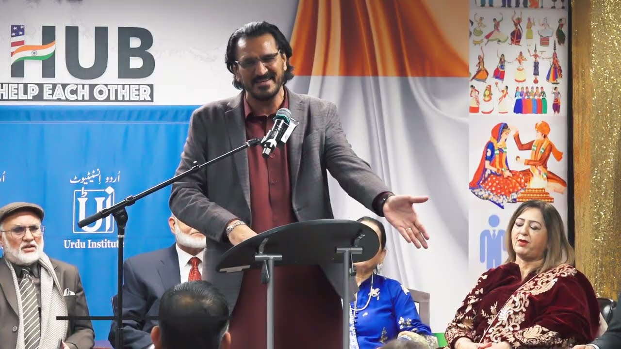 Noor Ali Noor | Full Urdu Poetry Recital | Mushairah Chicago 2025