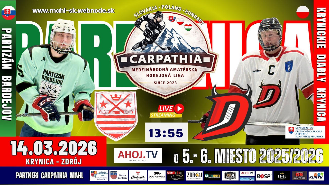 o 5. - 9. miesto CARPATHIA MAHL 2025/2026
