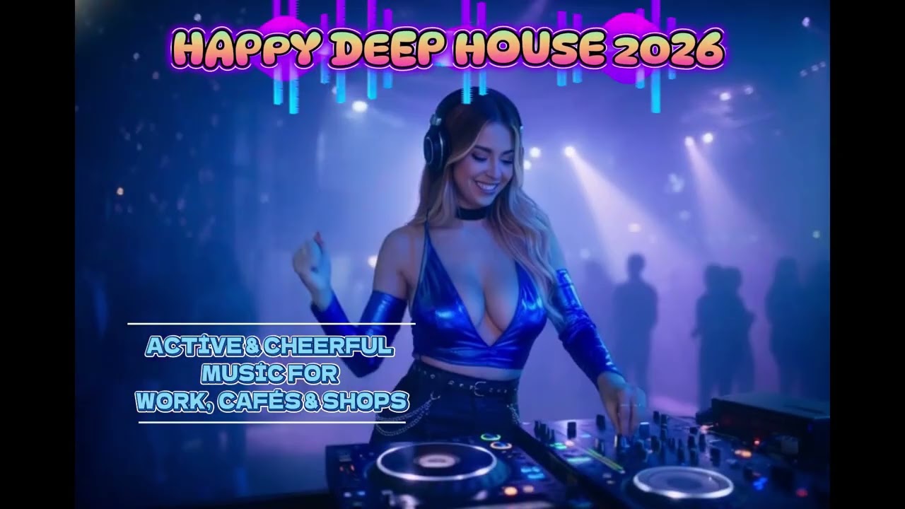 HAPPY DEEP HOUSE 2026 ☀️ ACTİVE & CHEERFUL MUSİC FOR WORK, CAFÉS & SHOPS