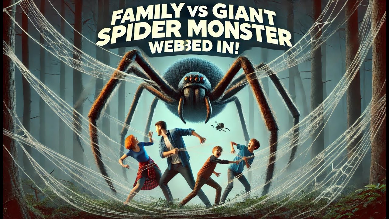 Trapped in a Giant Spider Web!