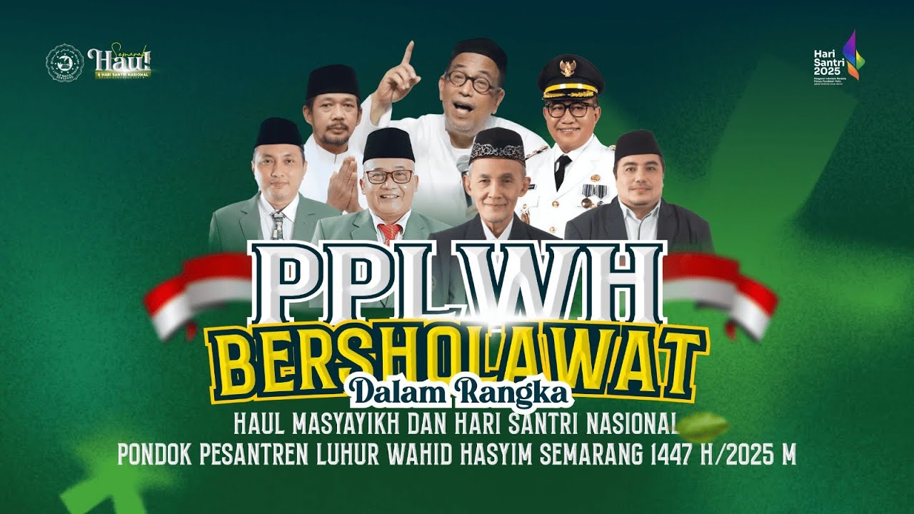 🔴[LIVE STREAMING] PPLWH BERSHOLAWAT  DALAM RANGKA SEMARAK HAUL MASYAYIKH DAN HSN 2025