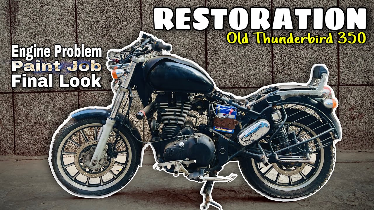 Old Thunderbird 350 Convert In New Thunderbird 350x  || Royal Enfield Thunderbird 350 Restoration