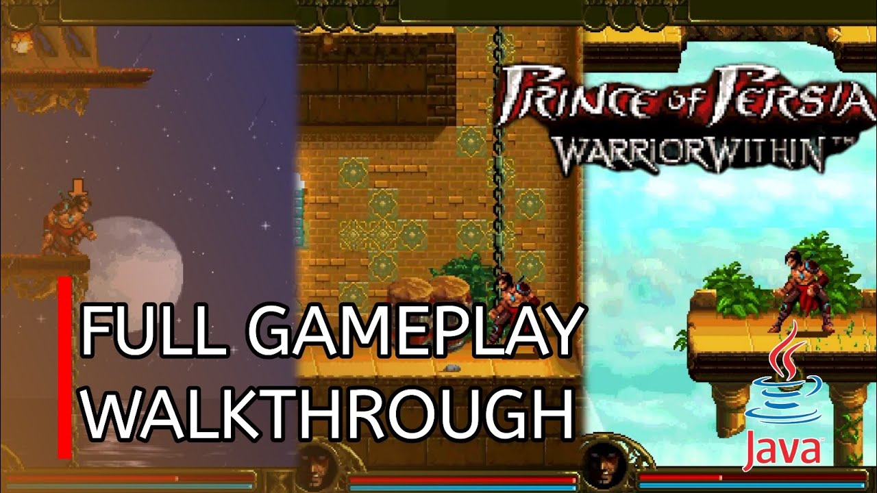 (J2ME) Prince of Persia: Warrior Within 2003 - Java J2ME Game Full Gameplay Walkthrough